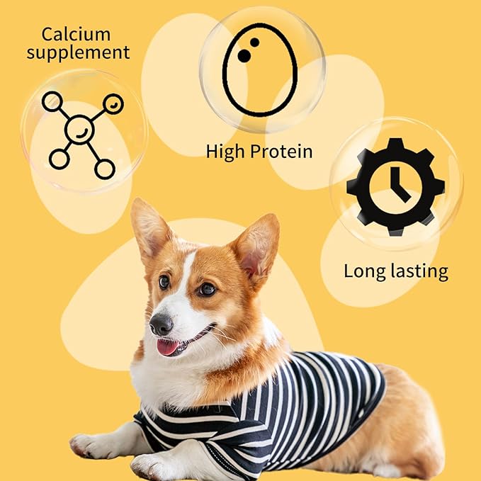 ASMPET Dog Treats Chews, Chicken Wrapped Beef Cartilage, Rawhide Free & Grain Free Dog Snacks 10.6 oz-PawvioPets