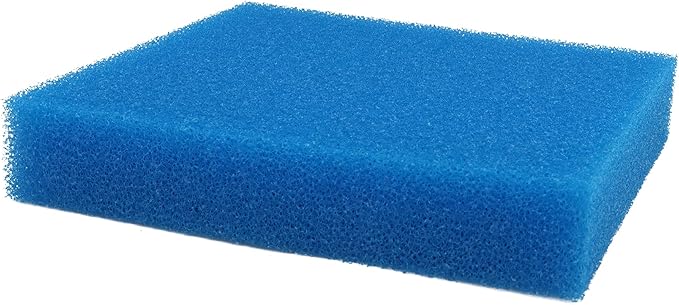 Aquarium Bio Sponge Pad Filter Media for Fish Tank,20/30/40PPI Open Cell Coarse Foam Block Foam Pre Filter Sponge (11" Lx 10.25" W x 2" H 20PPI)-PawvioPets