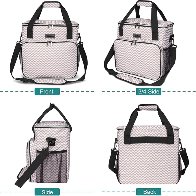 BAGLHER Dog Travel Bag, Pet Travel Bag (ALL Pet Travel Supplies), With 2 Pet Food Containers and 2 Collapsible Silicone Bowls; Essential Kits for Pet Travel BLW-PawvioPets