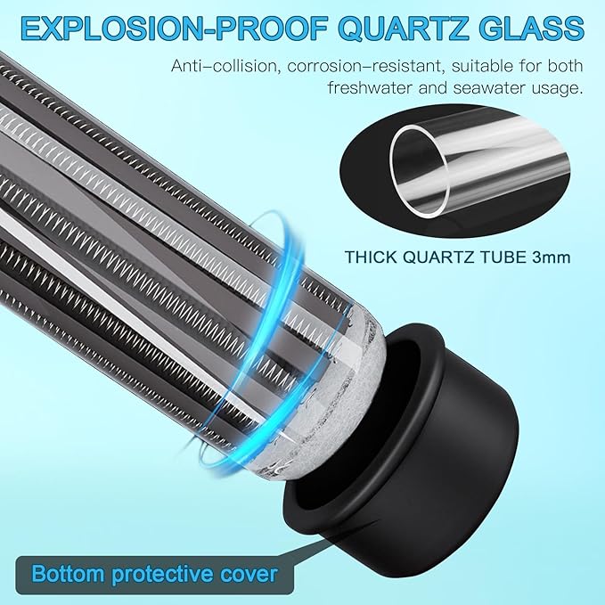 Aquarium Heater, 200W Submersible Fish Tank Heater with Precision Adjust Knob Thermostat and Suction Cup Suitable for Saltwater and Freshwater-PawvioPets