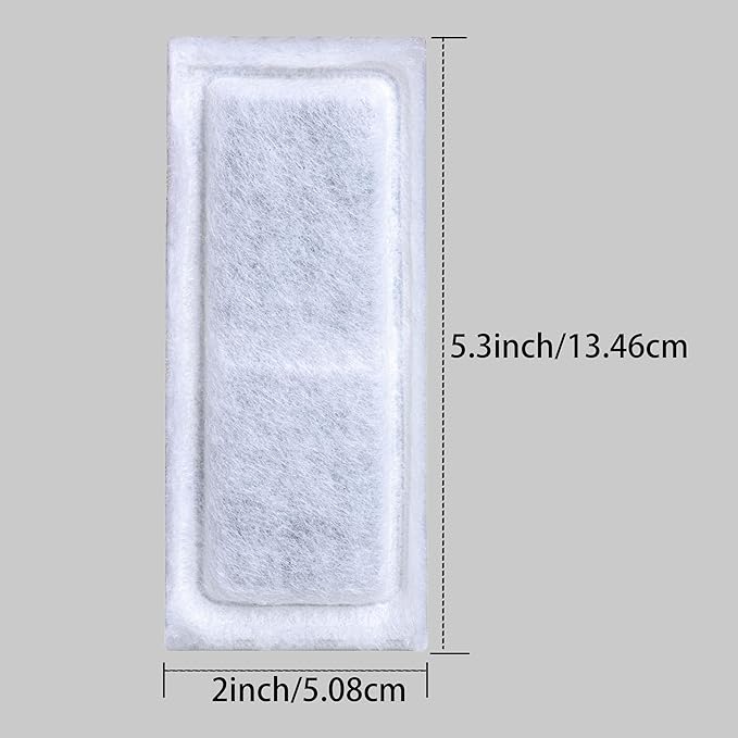 12 Pack of Aquarium Filters for Fish Tank Compatible with Marina Slim S10&S15&20 Replacement Filter Cartridge Activated Carbon bio-Zeolite Fish Tank Cotton Cartridge-PawvioPets