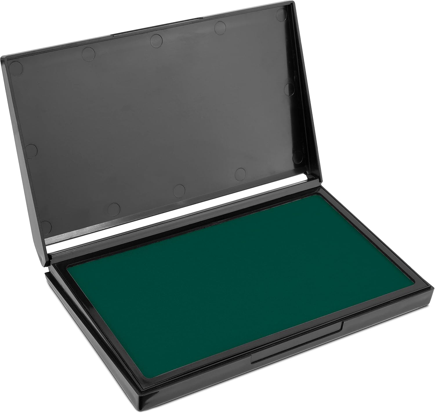 MaxMark Large Green Stamp Pad - 4-1/4" by 7-1/4" - Premium Quality Felt Pad