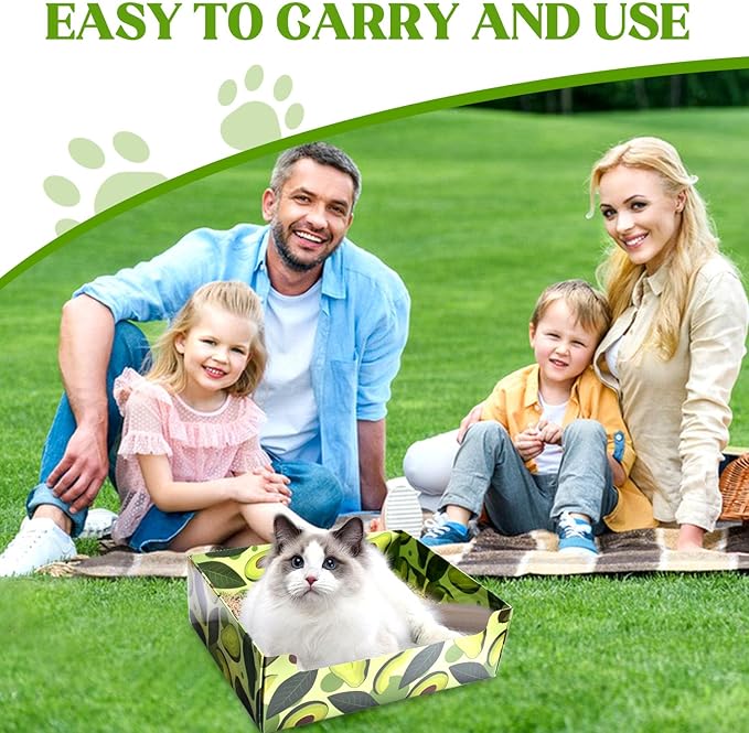 CONLI 30 PCS Disposable Litter Boxes for Cats, Foldable Waterproof Kitten Litter Box Low Entry, Portable Litter Box for Cats Small Pets Animals Travel Needs-PawvioPets