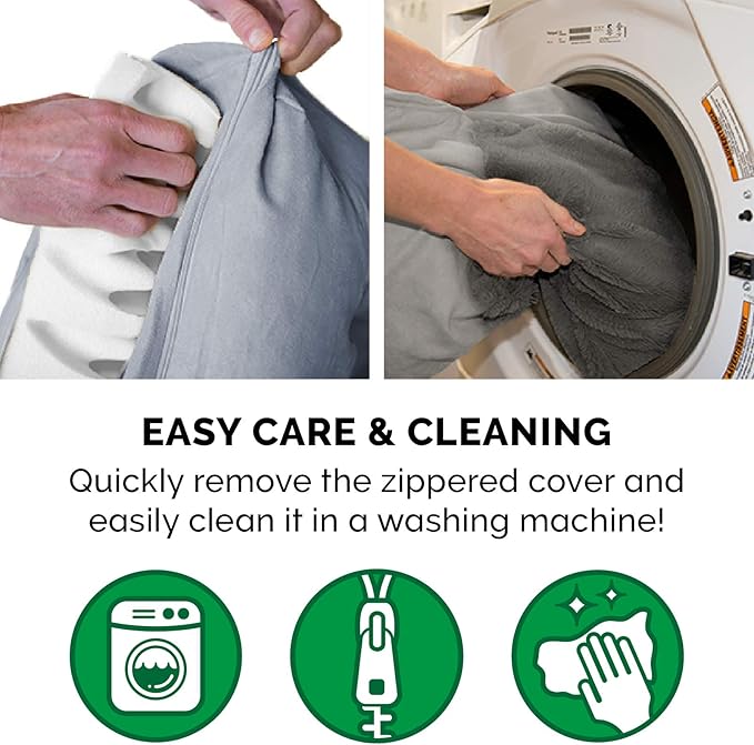 Furhaven Orthopedic Dog Bed for Large Dogs w/ Removable Bolsters & Washable Cover, For Dogs Up to 95 lbs - Plush & Suede Sofa - Gray, Jumbo/XL-PawvioPets