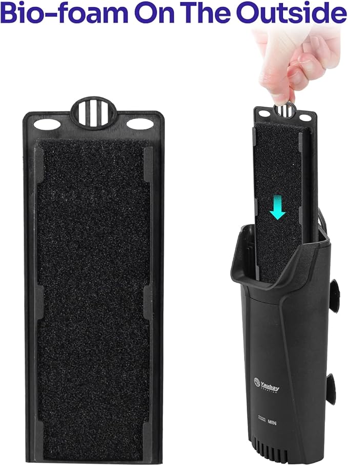 3PCS Aquarium Internal Filter Replacement Cartridge for IF01-B20, Fish Tank Filter Accessories-PawvioPets