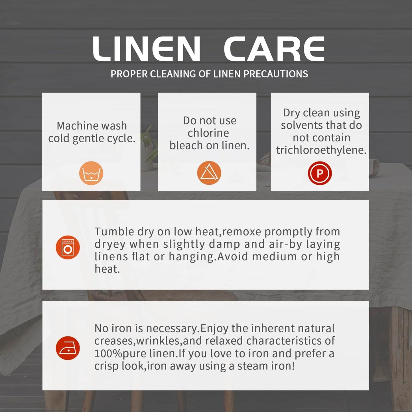 EVERLY 100% Yarn-Dyed Linen Rectangle Tablecloths 60x108Inches for Dining,Buffet Parties,Picnic,Events and Restaurants,Decorative Halloween,Thanksgiving Machine Washable Tablecloths-Sage Green Plaid