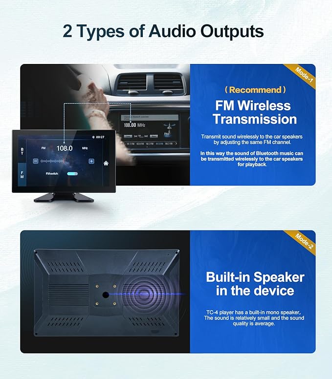 4 Channel 1080p Backup Camera Dash Cam for RV/Truck/Trailer/Van/SUV/Cars,10.2 Inch Touch Screen Quad Split Parking Monitor with DVR Recording/Playback/Bluetooth/FM Radio/Music/Video Player-PawvioPets