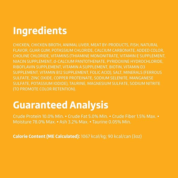 Amazon Brand - Wonder Bound Wet Cat Food, Paté, No Added Grain, 3 oz cans, Pack of 24 (Chicken)-PawvioPets