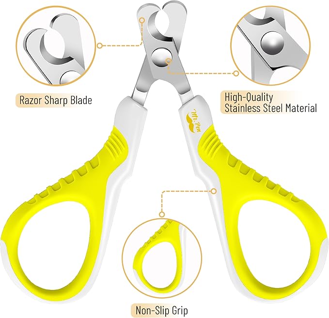 Mr. Pen- Cat Nail Clipper, Lime Green, Cat Nail Trimmer, Cat Nail Clippers, Cat Claw Clippers, Cat Clippers for Nails, Pet Nail Clippers, Kitten Nail Clipper, Small Dog Nail Clipper Cat Claw Trimmer-PawvioPets