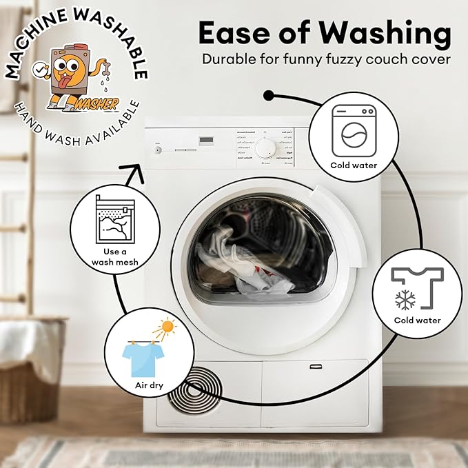 FUNNY FUZZY Pet Couch Cover for Sofa, Calming Dog Bed for Couch, Fluffy Plush Cat Bed Mat for Furniture Protector for Small Dogs and Kitten, 27×24 in, Khaki-PawvioPets