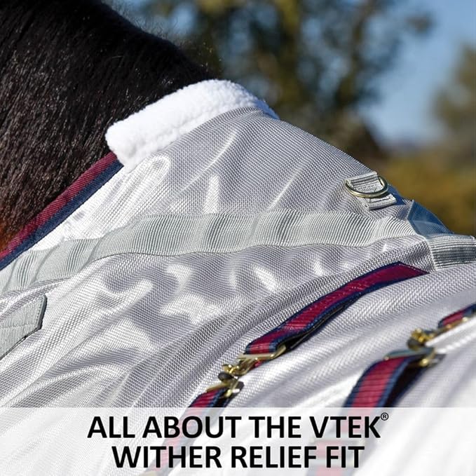 Dura-Tech RipGuard Adjusta-Fit Horse Fly Sheets | Self-Repairing Durability | Enhanced UV & Insect Protection | Ideal for All Horse Breeds-PawvioPets