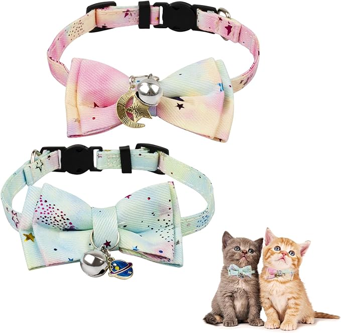 Cat Cone Collar Soft, Adjustable Protective Cats Neck Recovery Cones After Surgery-PawvioPets