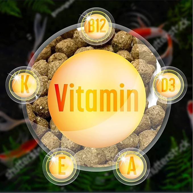 BIG Kahuna Koi Fish Food- 2lbs Food – Made in The USA - Koi Food Floating Pellets – 3/16" - 1/4" Pellet Size – 32% Protein Fish Food – Rich in Nutrients-PawvioPets