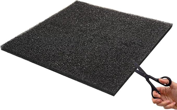 Aquarium Filter Sponge Pad –Bio Filter Media Foam Sponge, Easy Cut to Size Foam for Fish Tank 20"x20"x1" (20PPI)-PawvioPets