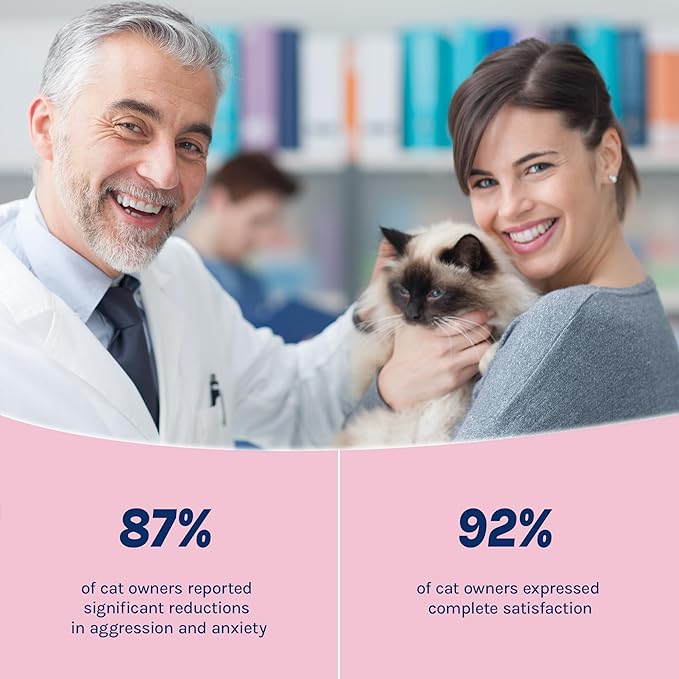 Cat Calming Pheromones Diffuser: 2 Classic Cats Plug in Refill Diffusers for Relaxation & Comfort - Reduce Stress Barking & Scratching - Indoor 60 Days Supply-PawvioPets