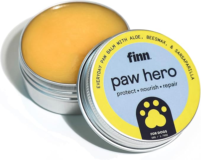 Finn Paw Hero | Natural Revitalizing Dog Paw Balm | Protect, Nourish & Repair from Wear, Damage & Dryness - 1.75 oz-PawvioPets