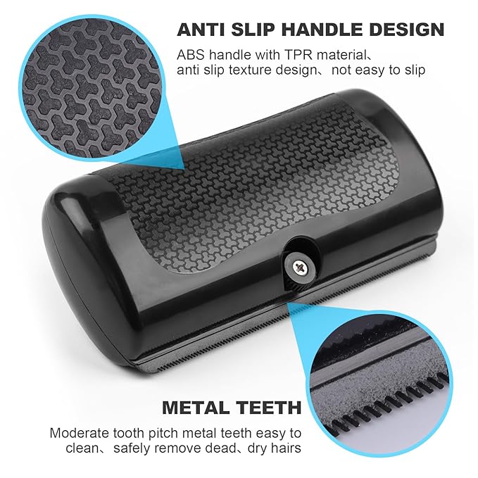 Deshedding Dog Brush, Groompro Deshedding Brush for Cats, Dogs, Rabbits, Horses, Ergonomic Pets Groomer for Matted Hair, Loose Hair-PawvioPets