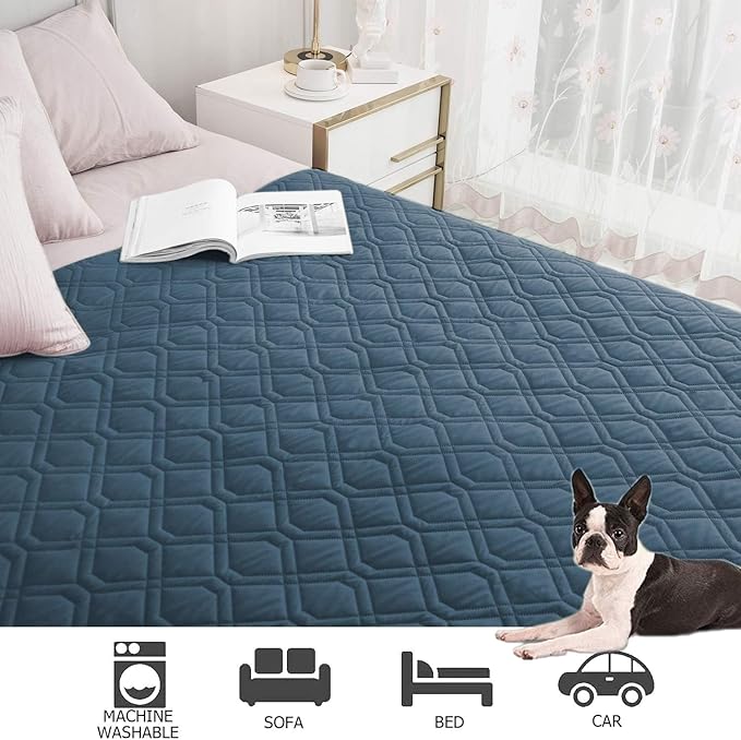 Ameritex Waterproof Dog Bed Cover Pet Blanket for Furniture Bed Couch Sofa Reversible-PawvioPets