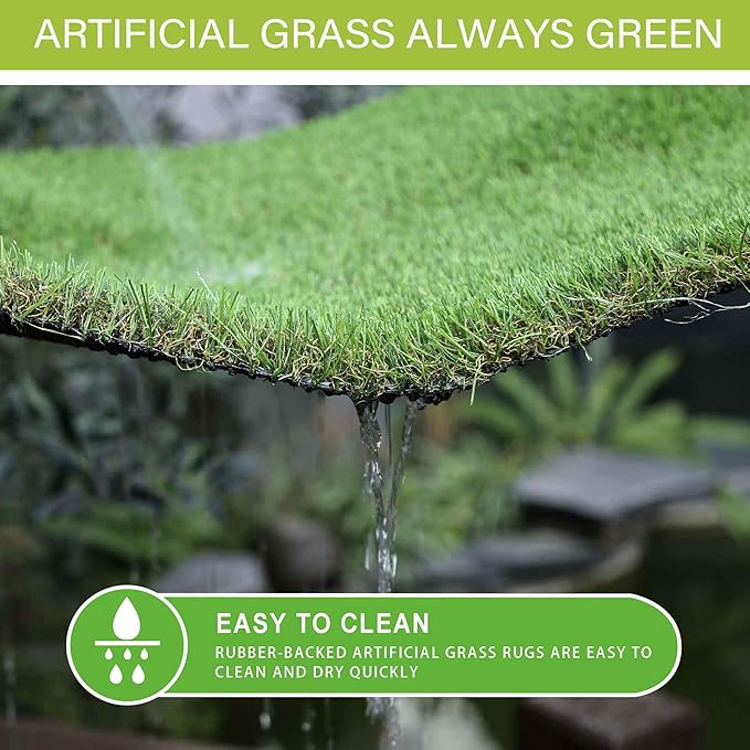 Dogs Grass for Potty Training, Artificial Grass for Dogs Puppy Fake Grass Pads 4x13ft Large Supplies Pets Litter Rugs for Puppy Training-PawvioPets