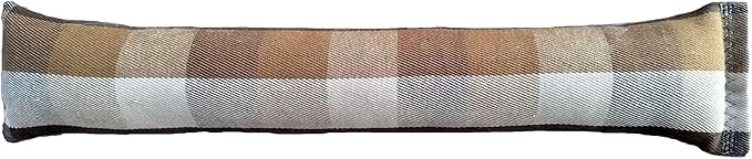 15" Catnip Cat Kicker Toys/Kitty Kick Sticks/Cat-Nip Kick Sticks (Tan and Brown Plaid) (Kickers Filled with 1 oz Premium Canadian Catnip)-PawvioPets