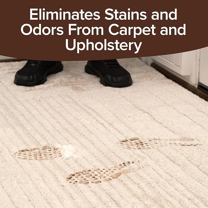 Bull Shot Carpet Spot & Stain Remover by Horsepower, AS-SEEN-ON-TV, Made In USA, Just Point & Spray, Stain-Lifting Foam-Action, Pet Stains & Odors, Coffee, Soda, Wine, Grease, New & Old Stains & More-PawvioPets