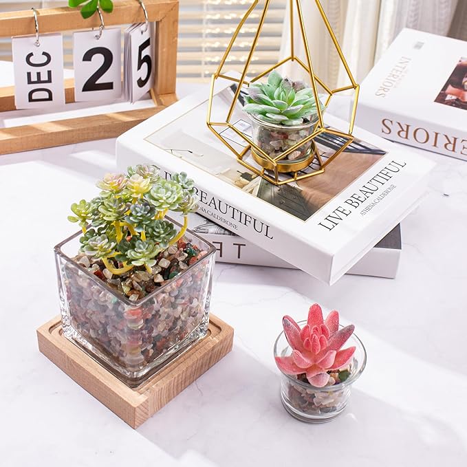 3 Lb Crystal Chips Bulk Tumbled Crushed Quartz Stones, 7 Chakra Crystal Quartz Rocks Healing Stones Pebbles for Vases Filler, Aquarium Gravel Rocks, Succulent Plants Decor-PawvioPets