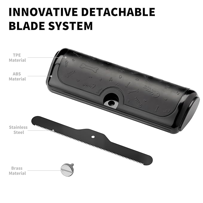 Deshedding Dog Brush and Grooming Tool – Pet Hair Remover Comb for Shedding, Easy Clean, Effective for Short and Long Hair, Professional Pet Grooming Brush for Dogs and Cats-PawvioPets