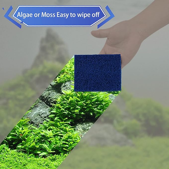 Aquarium Starter kit, The Package includes a Fish Tank Thermometer, aquascape Tool kit with a Sand Spatula, Straight Tweezers, Curved Tweezers, Curved Scissors, Handheld Sponge pad(3 PCS)-PawvioPets