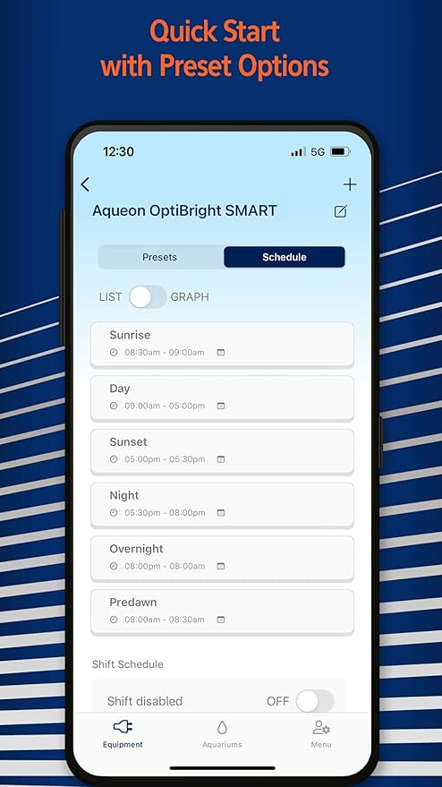 Coralife Fish Tank Aquarium Seascape WiFi/Bluetooth Smart LED Light Fixture, 18-24"-PawvioPets