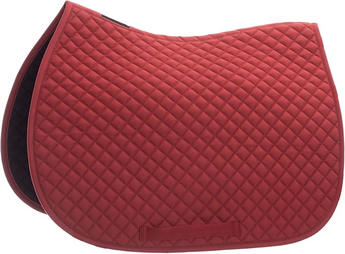 Equinavia Harstad All Purpose Saddle Pad | Classic & Durable | Moisture-Wicking Tricot Backing-PawvioPets