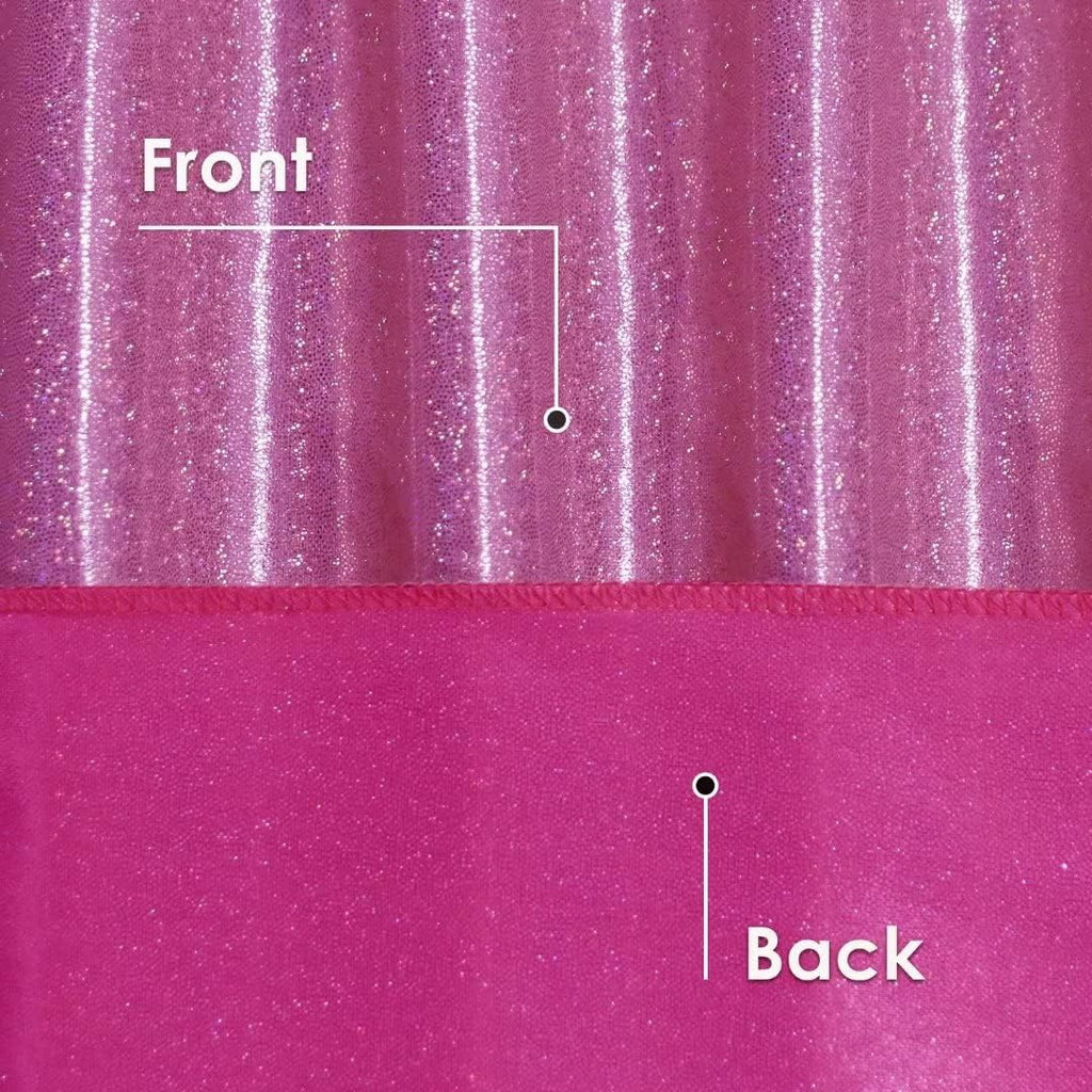 Fitable Sequin Tablecloth for Parties 60x120 Inch - Sparkle Glitter Table Cloth Laser Rectangle Overlay for Wedding Baby Shower Ceremony Birthday Holiday Banquet Decor, Fuchsia