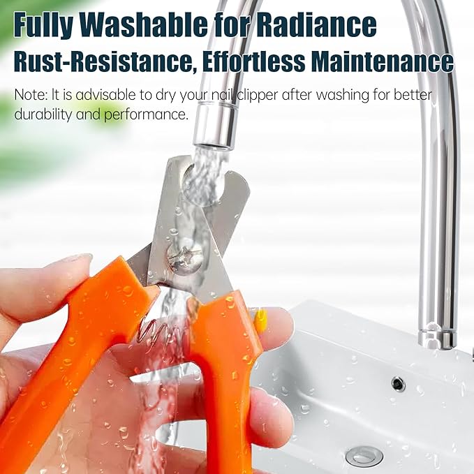 Dog Nail Trimmers 767C - Professional Dog Nail Clippers for Large and Small Dogs, Easy-to-Use Pet Nail Trimmers for Safe and Precise Grooming, Durable Claw Clippers for Paws Care-PawvioPets