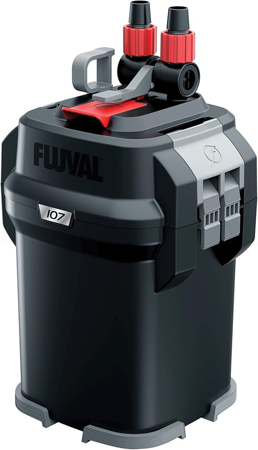 Fluval 107 Perfomance Canister Filter - for Aquariums Up to 30 Gallons - Aquarium Canister Filter-PawvioPets