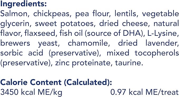 Get Naked Cat Calming Treats Salmon & Cheese Flavor, Crunchy, Calming Health, 6-oz Bag-PawvioPets