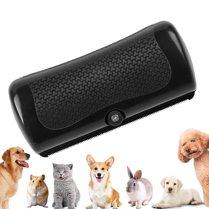 Deshedding Dog Brush, Groompro Deshedding Brush for Cats, Dogs, Rabbits, Horses, Ergonomic Pets Groomer for Matted Hair, Loose Hair-PawvioPets