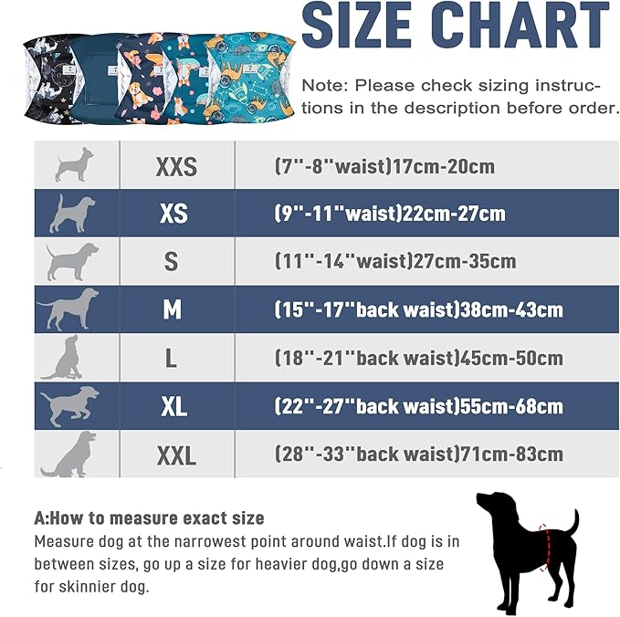 5 Pack Dog Diapers Male,Reusable Leakproof Pet Soft Dog Belly Band Wraps,High Absorbency Male Dog Diaper,Wider Washable Belly Band for Doggy Incontinence and Puppy Training-PawvioPets