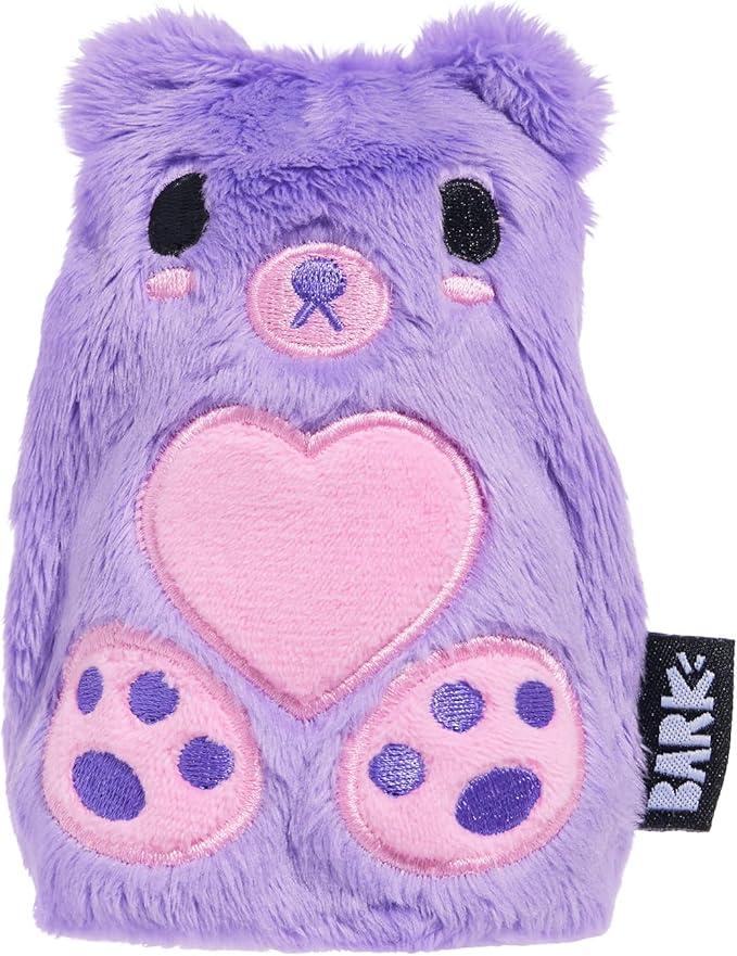Barkbox Bear Hugger Dog Toy for Aggressive Chewers | 2-in-1 Plush & Rubber Treat-Dispensing Toy for Small Dogs | Puppy Teething Toys & Dog Toys to Keep Them Busy-PawvioPets