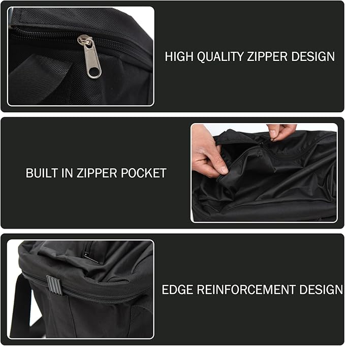 Bike Basket, 10kg Storng Bearing Foldable Bike Front Basket, Removable Dog Carrier for Handlebar, Machine Washable-PawvioPets