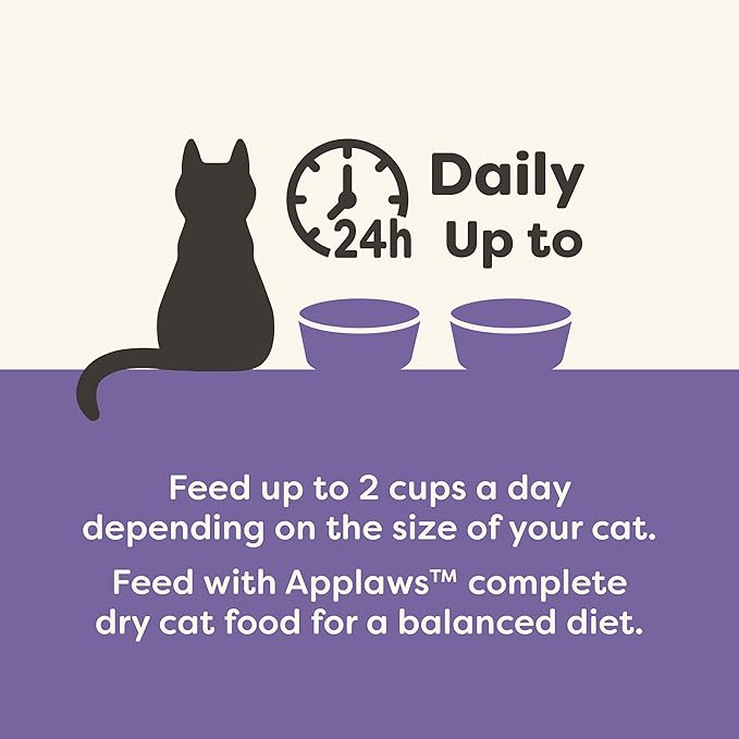 Applaws Natural Wet Cat Food, 8 Count, Limited Ingredient Cat Food Pots, Fish Variety Count in Broth, 2.12oz Pots-PawvioPets