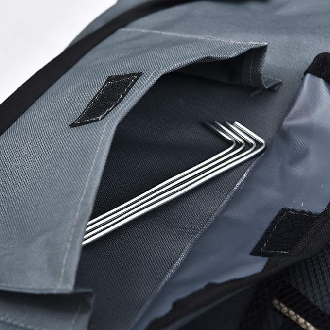 Amazon Basics Portable Soft Pet Dog Octagonal Travel Playpen, Large (45 x 45 x 24 inches), Grey-PawvioPets