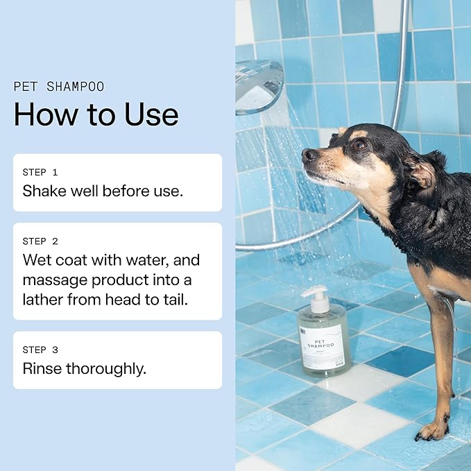 DedCool Pet Shampoo (01 Taunt, 16.9 oz) Tear-Free, for Sensitive Skin, Hypoallergenic, Dry Skin & Itch Relief, Deodorizing Shampoo & Conditioner for Dogs & Cats, Vegan, Clean, Non-Toxic-PawvioPets