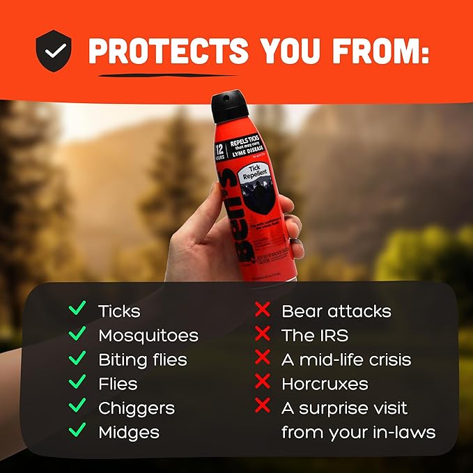 Ben's Tick Repellent - Tick, Mosquito & Insect Repellent Spray for Adults & Children - Bug Spray with 20% Picaridin - Offers 12 Hours of Protection - 6 fl oz (Pack of 3)-PawvioPets