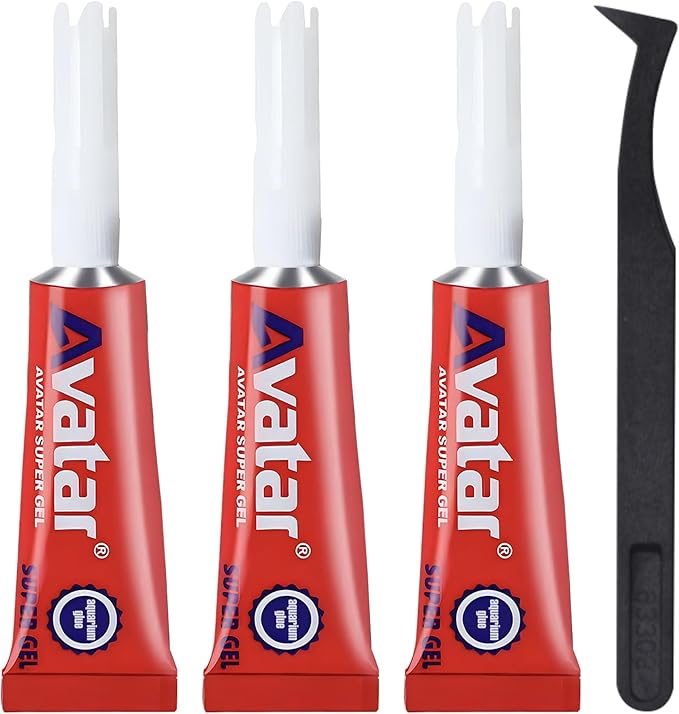 3 PCS Aquarium Glue, Aquarium Aquascape Aquatic Plants Coral Glue, Safety and Quick-Drying, Reef Glue Suitable for Aquatic Plants, Moss, Coral, Stones, Shells, Fresh Water and Salt Water All Can Be Us-PawvioPets