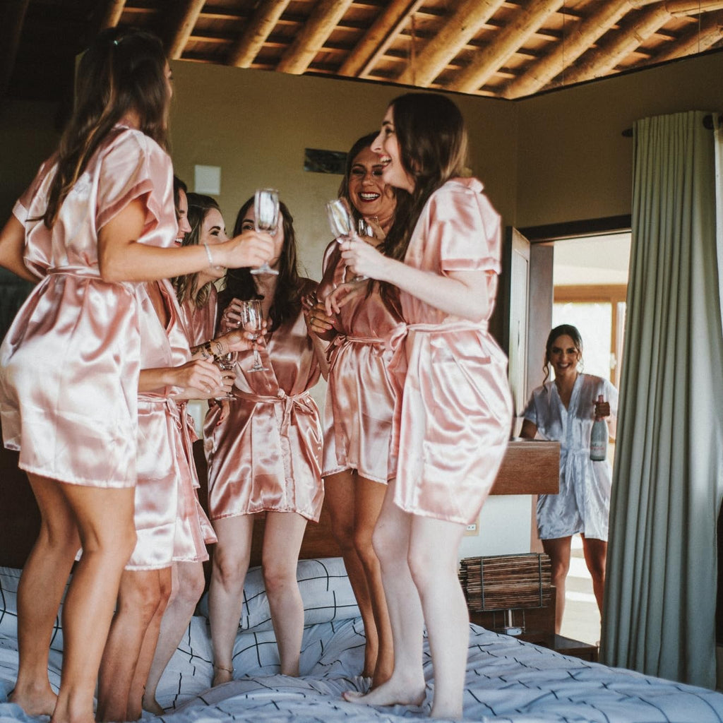 Bridesmaid Scrunchies Proposal Gifts 4.1inch square Hair Claws Bachelorette Hair Clip heart sunglasses Girls gift for Wedding Party Favors (Black)