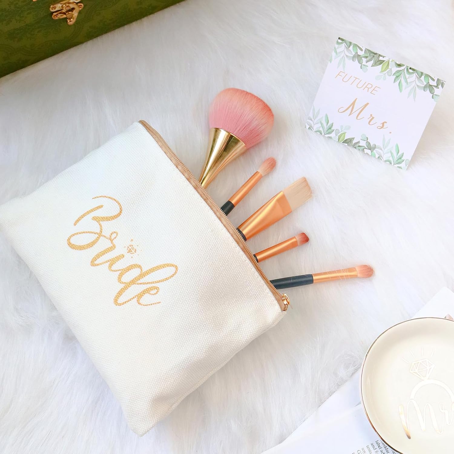 Bride To Be Gifts Box, Bridal Shower Bachelorette Gifts for Bride, Engagement Gifts for Her, Newly Engaged Wedding Fiance Gifts for Women, Bachelorette Party Favors Future Mrs Gifts Basket