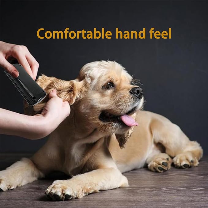 Deshedding Dog Brush and Grooming Tool, Pet Hair Remover tool for Shedding, Grooming Brush for Dogs, Cats, Rabbits, and Horses with Long or Short Hair-PawvioPets