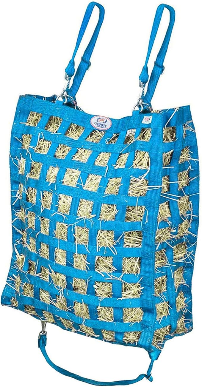 Derby Originals Superior Slow Feeder Horse Hay Bag with Super Tough Bottom and 1 Year Warranty-PawvioPets