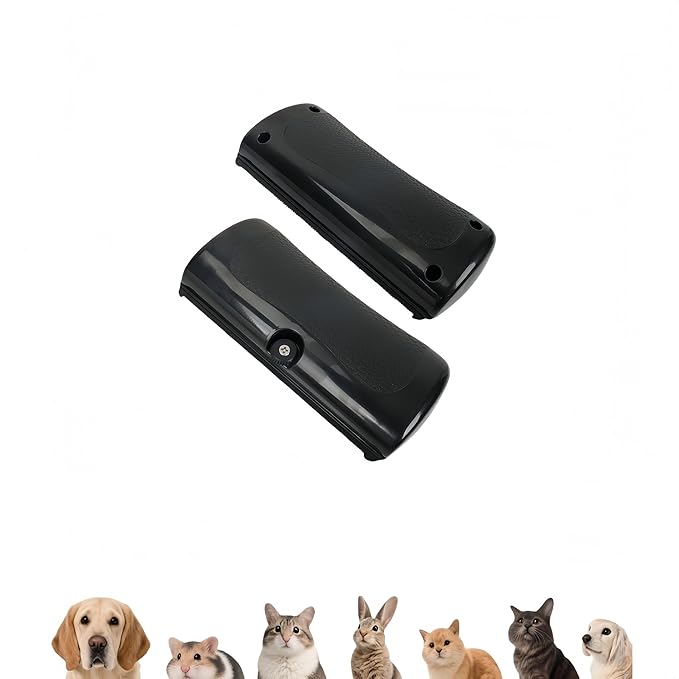 Deshedding Brush for Dogs & Cats - Dual-Head Pet Grooming Tool with Ergonomic Handle, Gentle Hair Removal Brush for Horses, Rabbits-PawvioPets