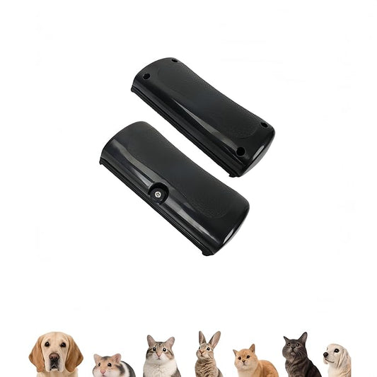 Deshedding Brush for Dogs & Cats - Dual-Head Pet Grooming Tool with Ergonomic Handle, Gentle Hair Removal Brush for Horses, Rabbits-PawvioPets