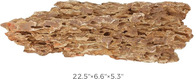 18-20 Inches Natural Dragon Stone 1 PCS Ultra Large Aquarium Rocks for Aquascaping, Aquarium Landscaping, Terrariums, Fish Tank Decoration, Vivariums, Paludarium, Amphibian Enclosures-PawvioPets